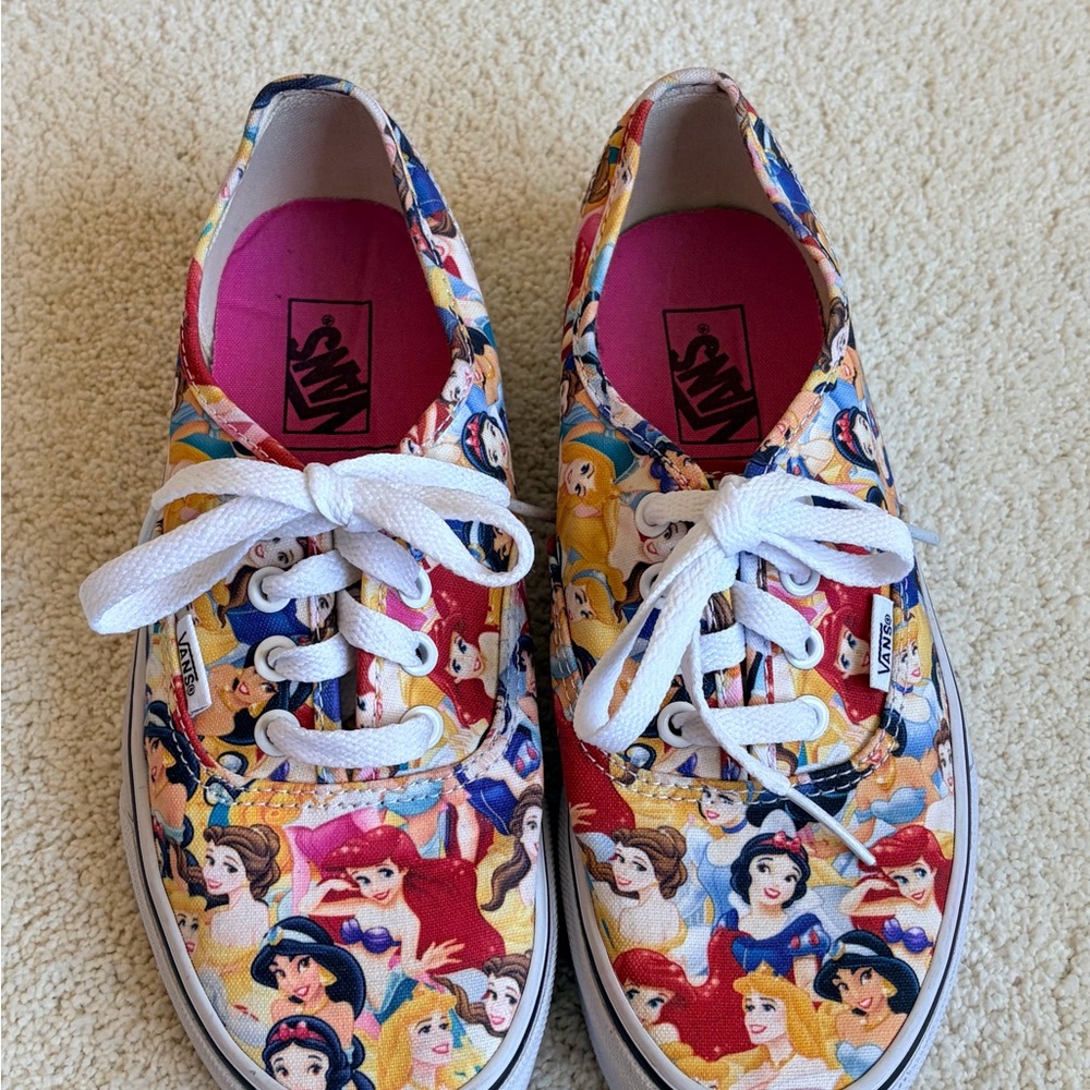 Disney x Vans Princess low-top sneakers: womens size 7